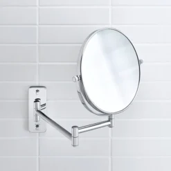 Duravit D-Code Magnifying Cosmetic Mirror -Bathroom Furniture 0099121000 d1
