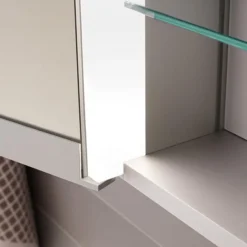 Keuco Royal Match 650mm Semi-Recessed LED Illuminated Mirror Cabinet -Bathroom Furniture 12801171331 d5 5