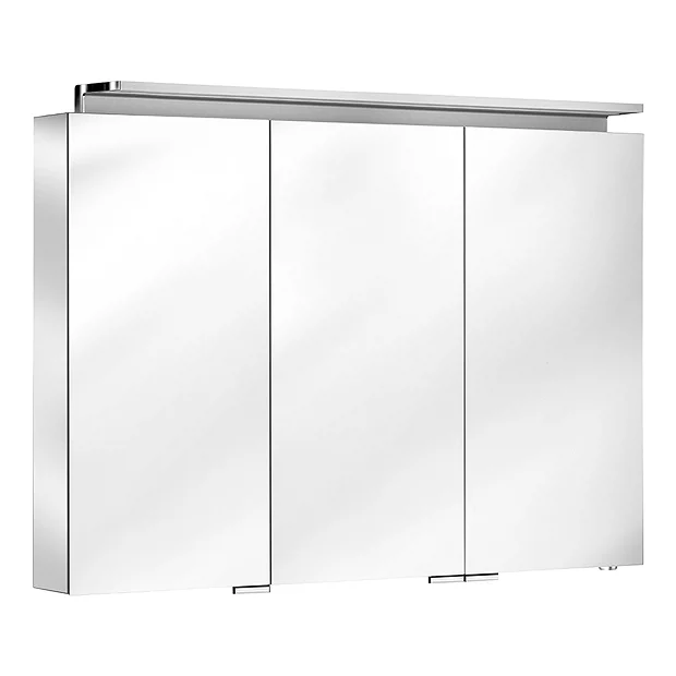 Keuco Royal L1 1000mm 3-Door LED Mirror Cabinet 4 Keuco Royal L1 1000mm 3-Door LED Mirror Cabinet - Image 2
