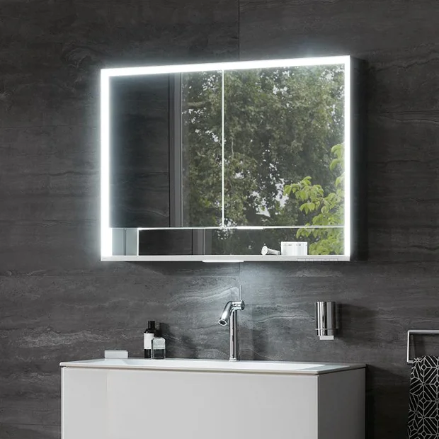 Keuco Royal Lumos 1000mm LED Illuminated Mirror Cabinet 4 Keuco Royal Lumos 1000mm LED Illuminated Mirror Cabinet - Image 2