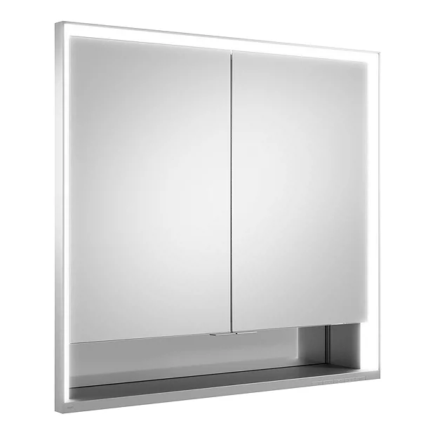 Keuco Royal Lumos 800mm Semi-Recessed LED Illuminated Mirror Cabinet 4 Keuco Royal Lumos 800mm Semi-Recessed LED Illuminated Mirror Cabinet - Image 2