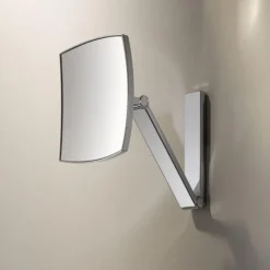 Keuco ILook Move Square Non-Illuminated Cosmetic Mirror - Chrome -Bathroom Furniture 17613010000 d1