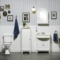 Miller - Traditional 1903 Arched Mirror Cabinet -Bathroom Furniture 353v2 d1