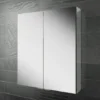 HIB Eris 60 Aluminium Mirror Cabinet -Bathroom Furniture 45200 l