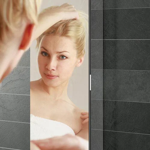 HIB Eris 30 Aluminium Mirror Cabinet 3 HIB Eris 30 Aluminium Mirror Cabinet