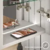 HIB Verve 50 LED Illuminated Mirror Cabinet 2 HIB Verve 50 LED Illuminated Mirror Cabinet -Bathroom Furniture 52700 d1