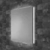 HIB Atrium 50 Semi-Recessed LED Aluminium Mirror Cabinet 2 HIB Atrium 50 Semi-Recessed LED Aluminium Mirror Cabinet -Bathroom Furniture 53000 l