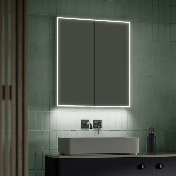 HIB Exos 60 LED Illuminated Mirror Cabinet 4 HIB Exos 60 LED Illuminated Mirror Cabinet - Image 2