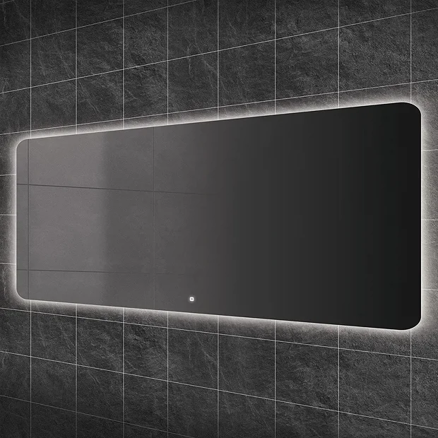 HIB Ambience 140 LED Ambient Rectangular Mirror 4 HIB Ambience 140 LED Ambient Rectangular Mirror - Image 2