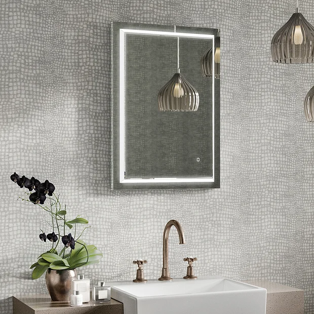 HIB Spectre 50 LED Illuminated Rectangular Mirror 5 HIB Spectre 50 LED Illuminated Rectangular Mirror - Image 3