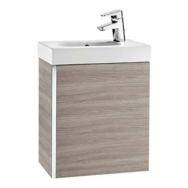 Roca Mini 450m Wall Hung Vanity Unit - Textured Grey 4 Roca Mini 450m Wall Hung Vanity Unit - Textured Grey - Image 2