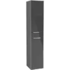 Villeroy & Boch Villeroy And Boch Avento Crystal Grey Wall Hung Tall Cabinet
