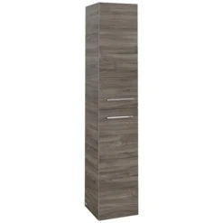Villeroy & Boch Villeroy And Boch Avento Stone Oak Wall Hung Tall Cabinet