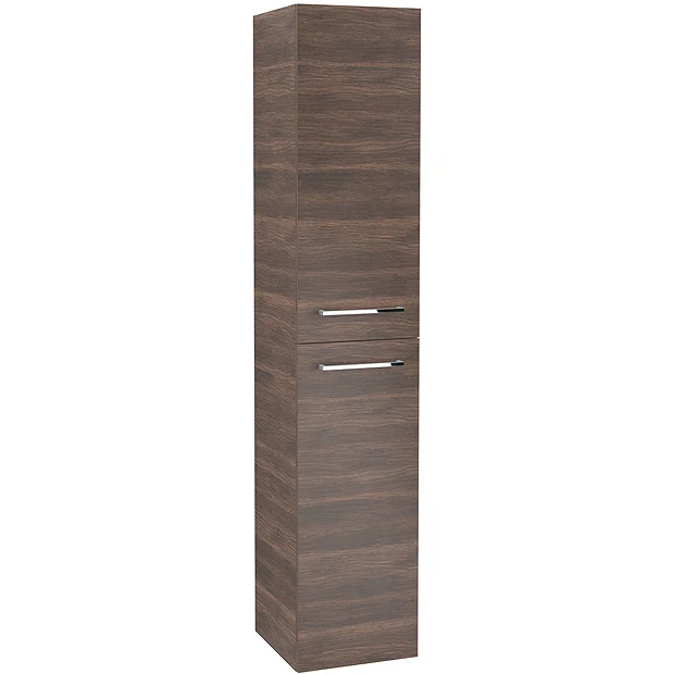 Villeroy & Boch Villeroy And Boch Avento Arizona Oak Wall Hung Tall Cabinet 3 Villeroy & Boch Villeroy And Boch Avento Arizona Oak Wall Hung Tall Cabinet