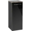 Villeroy & Boch Villeroy And Boch Avento Crystal Black Wall Hung Side Cabinet -Bathroom Furniture a89500b3 l