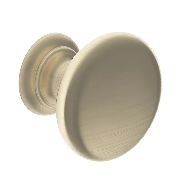 Heritage Brushed Brass Round Knob 38mm 3 Heritage Brushed Brass Round Knob 38mm