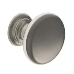 Heritage Brushed Nickel Round Knob 38mm