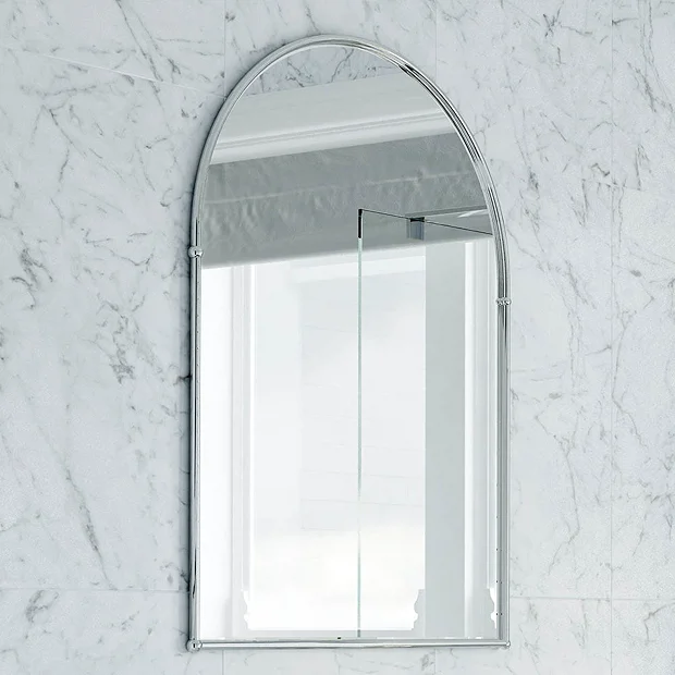 Heritage - Arched Mirror - Chrome 3 Heritage - Arched Mirror - Chrome