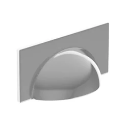 Heritage Chrome Cup Handle 64mm