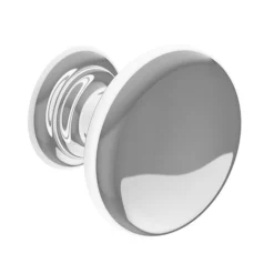 Heritage Chrome Round Knob 38mm