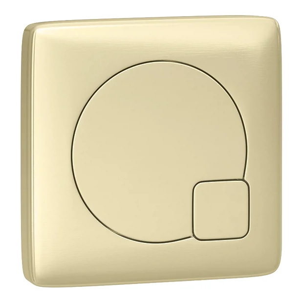 Arezzo 1100 Matt Grey Semi-Recessed Round Combination Vanity Unit (Brushed Brass Flush & Handles) 6 Arezzo 1100 Matt Grey Semi-Recessed Round Combination Vanity Unit (Brushed Brass Flush & Handles) - Image 4