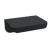Arezzo Matt Black Small Rear Fixed Furniture Handle (50 X 36 X 21mm) 1 Arezzo Matt Black Small Rear Fixed Furniture Handle (50 X 36 X 21mm) -Bathroom Furniture az187l