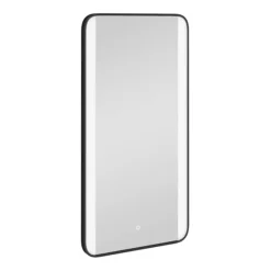 Arezzo Matt Black 600 X 1200mm Rectangular LED Illuminated Anti-Fog Bathroom Mirror 9 Arezzo Matt Black 600 X 1200mm Rectangular LED Illuminated Anti-Fog Bathroom Mirror -Bathroom Furniture az2212mb nd2