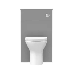 Arezzo 500 Matt Grey WC Unit With Cistern + Modern Pan -Bathroom Furniture az5wcg n d2
