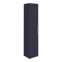 Arezzo Blue Floor Standing Vanity Unit, Tall Cabinet + Toilet Pack With Brass Handles 13 Arezzo Blue Floor Standing Vanity Unit, Tall Cabinet + Toilet Pack With Brass Handles -Bathroom Furniture azbbfsp1 n6a