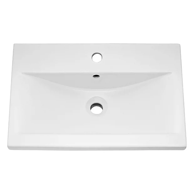 Arezzo Floor Standing Vanity Unit - Matt Grey - 500mm With Industrial Style Chrome Handles 5 Arezzo Floor Standing Vanity Unit - Matt Grey - 500mm With Industrial Style Chrome Handles - Image 3