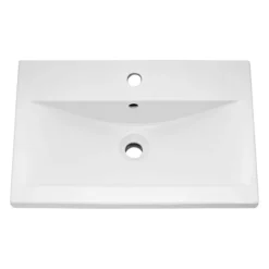 Arezzo Floor Standing Vanity Unit - Matt Green - 500mm With Industrial Style Brushed Brass Handles -Bathroom Furniture aztg5fsvbbis d1