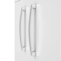 Brooklyn 500mm White Gloss Vanity Unit - Floor Standing 2 Door Unit 13 Brooklyn 500mm White Gloss Vanity Unit - Floor Standing 2 Door Unit -Bathroom Furniture bfs5wht d3