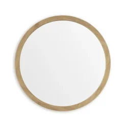 EcoDelux 600mm Bamboo Frame Round Mirror 9 EcoDelux 600mm Bamboo Frame Round Mirror -Bathroom Furniture bmb60mir d1