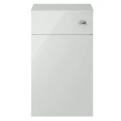 Brooklyn 500mm Grey Mist WC Unit With Cistern 9 Brooklyn 500mm Grey Mist WC Unit With Cistern -Bathroom Furniture bwc5gm d2