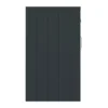 Chatsworth Graphite Cupboard Unit 300mm Wide X 435mm Deep -Bathroom Furniture c300blk n d2