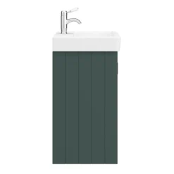 Chatsworth Traditional Green Vanity - 560mm Wide -Bathroom Furniture c560grn d4