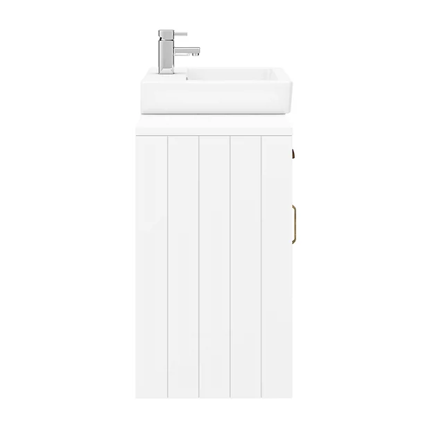 Chatsworth Traditional White 560mm Vanity Sink + 300mm Cupboard Unit 3 Chatsworth Traditional White 560mm Vanity Sink + 300mm Cupboard Unit