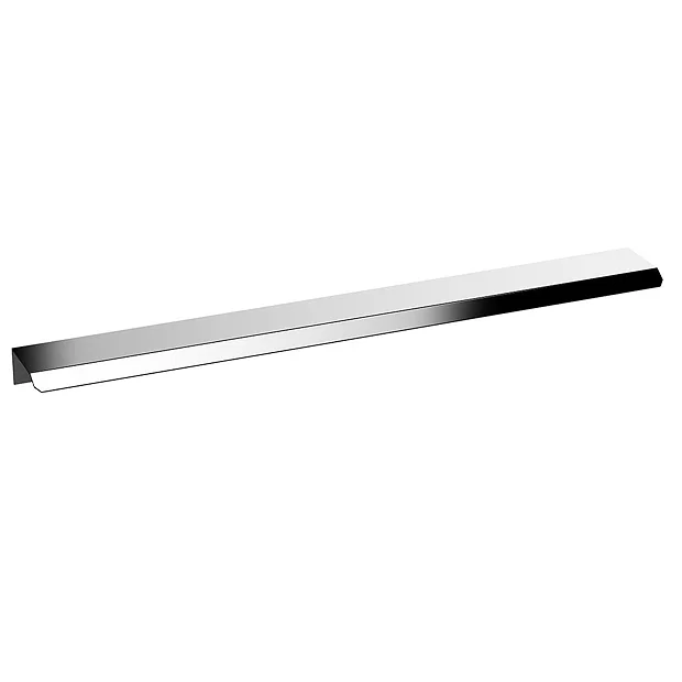 Venice Fluted 600mm Green Vanity Unit - Wall Hung 2 Drawer Unit With White Worktop & Chrome Handles 5 Venice Fluted 600mm Green Vanity Unit - Wall Hung 2 Drawer Unit With White Worktop & Chrome Handles - Image 3