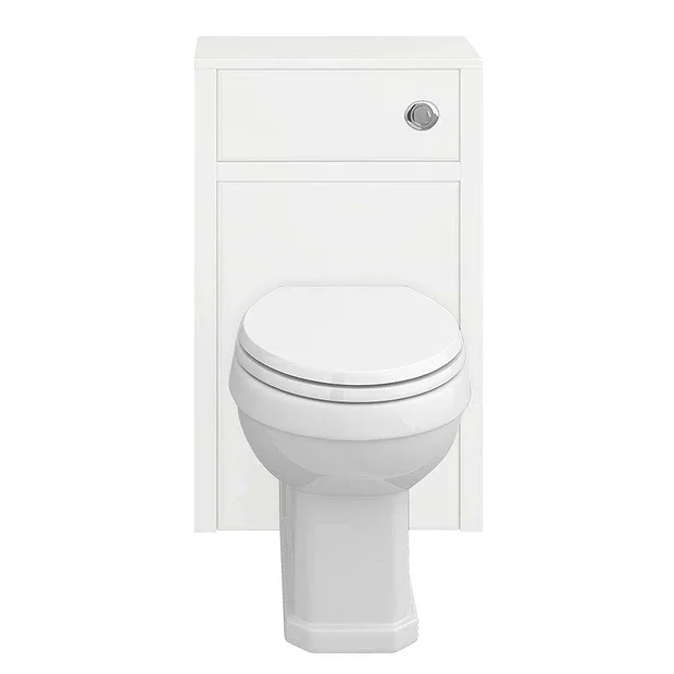 Chatsworth Traditional 500mm White Toilet Unit + Pan 3 Chatsworth Traditional 500mm White Toilet Unit + Pan