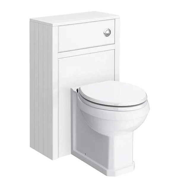 Chatsworth Traditional 500mm White Toilet Unit + Pan 4 Chatsworth Traditional 500mm White Toilet Unit + Pan - Image 2
