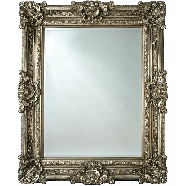 Heritage Chesham Grand Mirror (2240 X 1420mm) - Pewter Silver 4 Heritage Chesham Grand Mirror (2240 X 1420mm) - Pewter Silver - Image 2