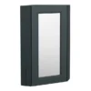 Chatsworth Corner Mirror Cabinet Graphite -Bathroom Furniture cnrmcabblk l
