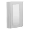 Chatsworth Corner Mirror Cabinet Grey -Bathroom Furniture cnrmcabgry l
