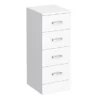 Cove 300x330mm White 4 Drawer Unit 2 Cove 300x330mm White 4 Drawer Unit -Bathroom Furniture cove300x330mmwhite4drawerunitlrg