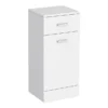 Cove 350x300mm White Laundry Basket