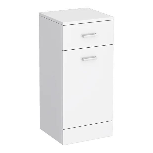 Cove 350x330mm White Laundry Basket 3 Cove 350x330mm White Laundry Basket