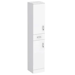 Bathroom Furniture -Bathroom Furniture covewhite350mmglosstallboyunitdepth330mmnl
