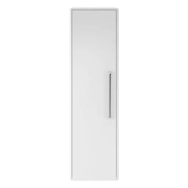 Hudson Reed Solar 350mm Wall Hung Tall Unit - Pure White 4 Hudson Reed Solar 350mm Wall Hung Tall Unit - Pure White - Image 2