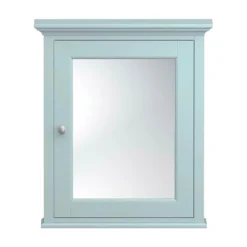 Old London Traditional Mirror Cabinet (650mm Wide - Duck Egg Blue) 9 Old London Traditional Mirror Cabinet (650mm Wide - Duck Egg Blue) -Bathroom Furniture daf704 d1
