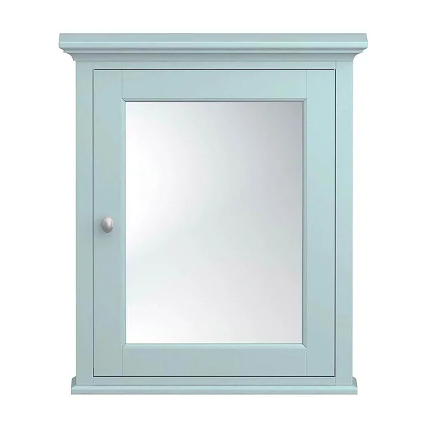 Old London Traditional Mirror Cabinet (650mm Wide - Duck Egg Blue) 6 Old London Traditional Mirror Cabinet (650mm Wide - Duck Egg Blue) - Image 4